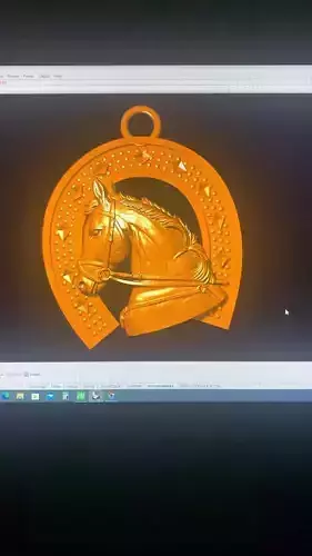 horse pendant