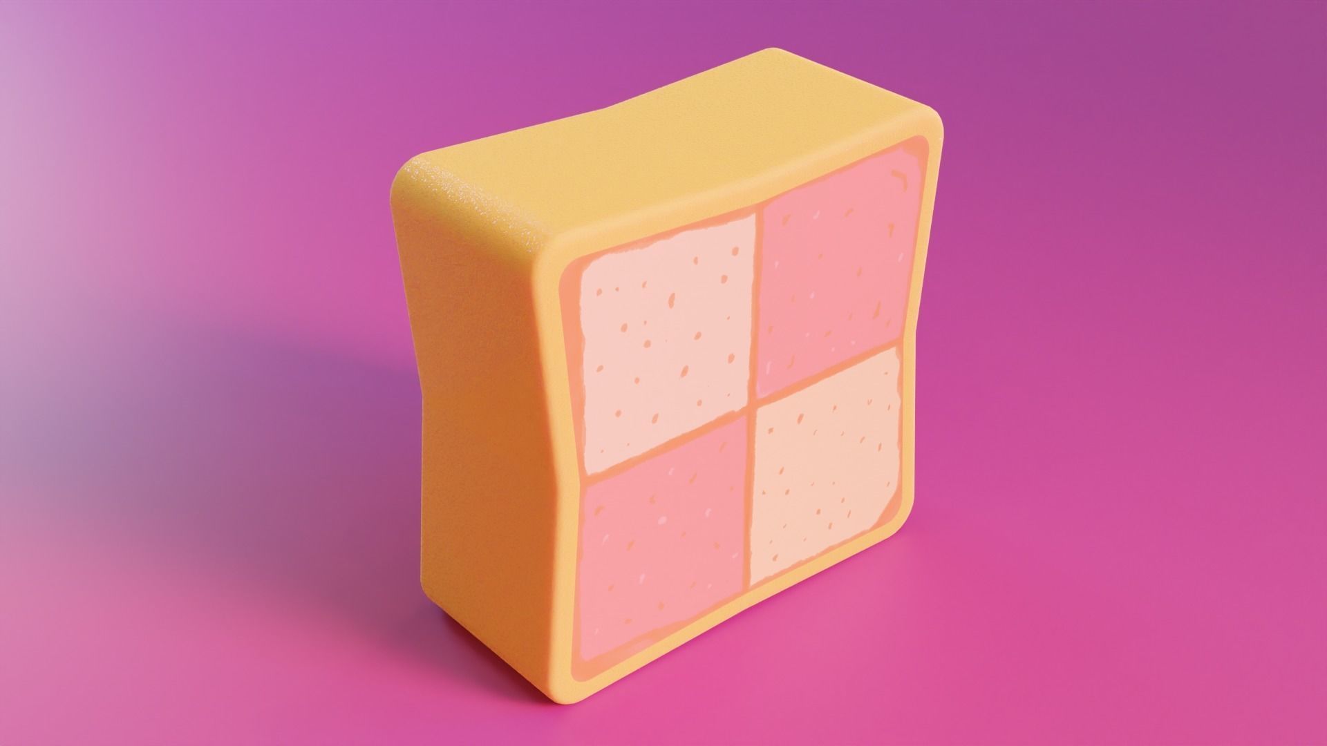 High Tea Cake Collection 3D model_12