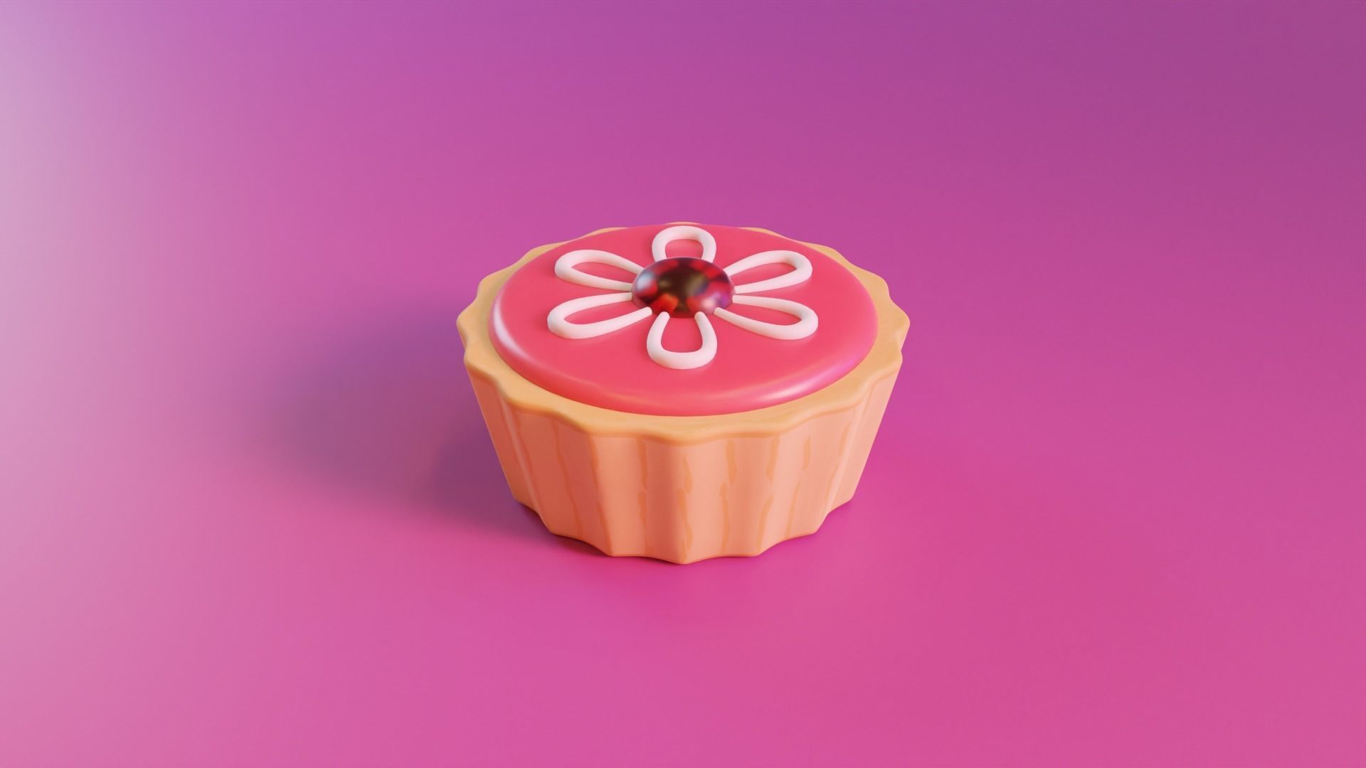 High Tea Cake Collection 3D model_16