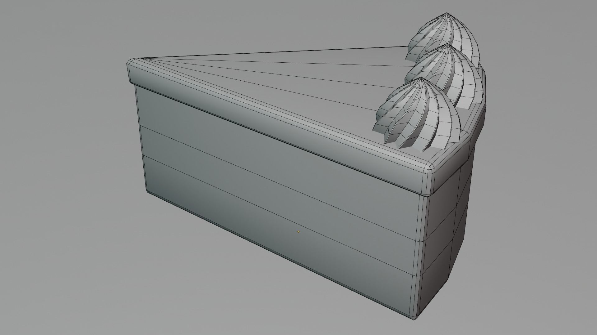 High Tea Cake Collection 3D model_27