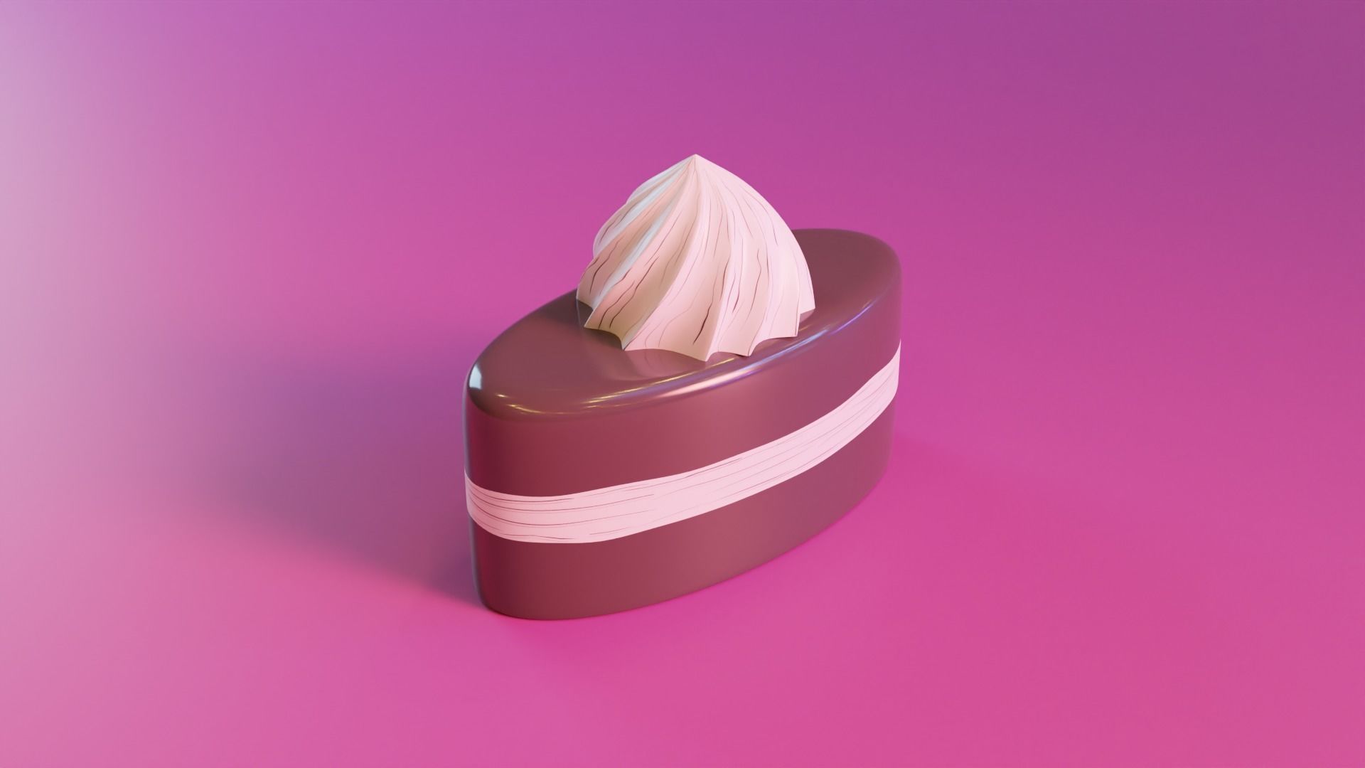 High Tea Cake Collection 3D model_14