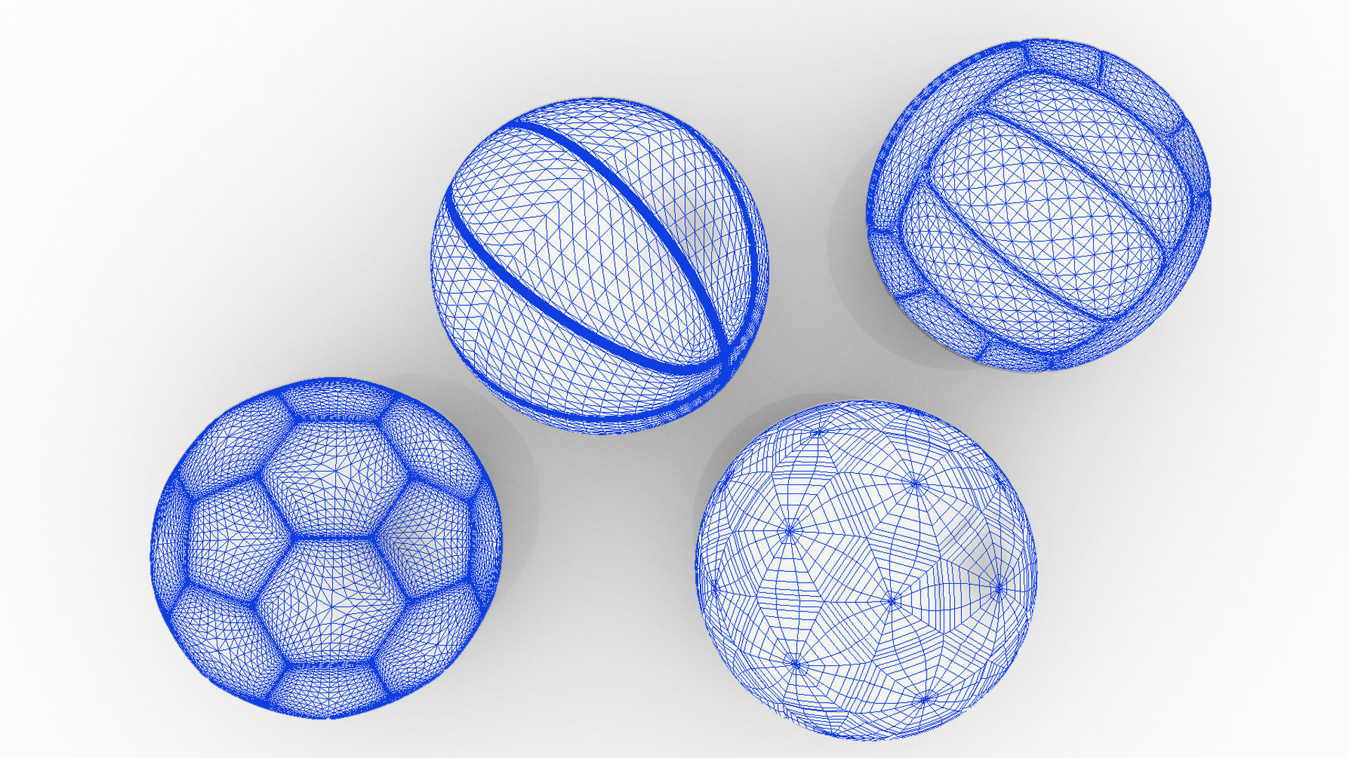 Balls Pack 3D model_5