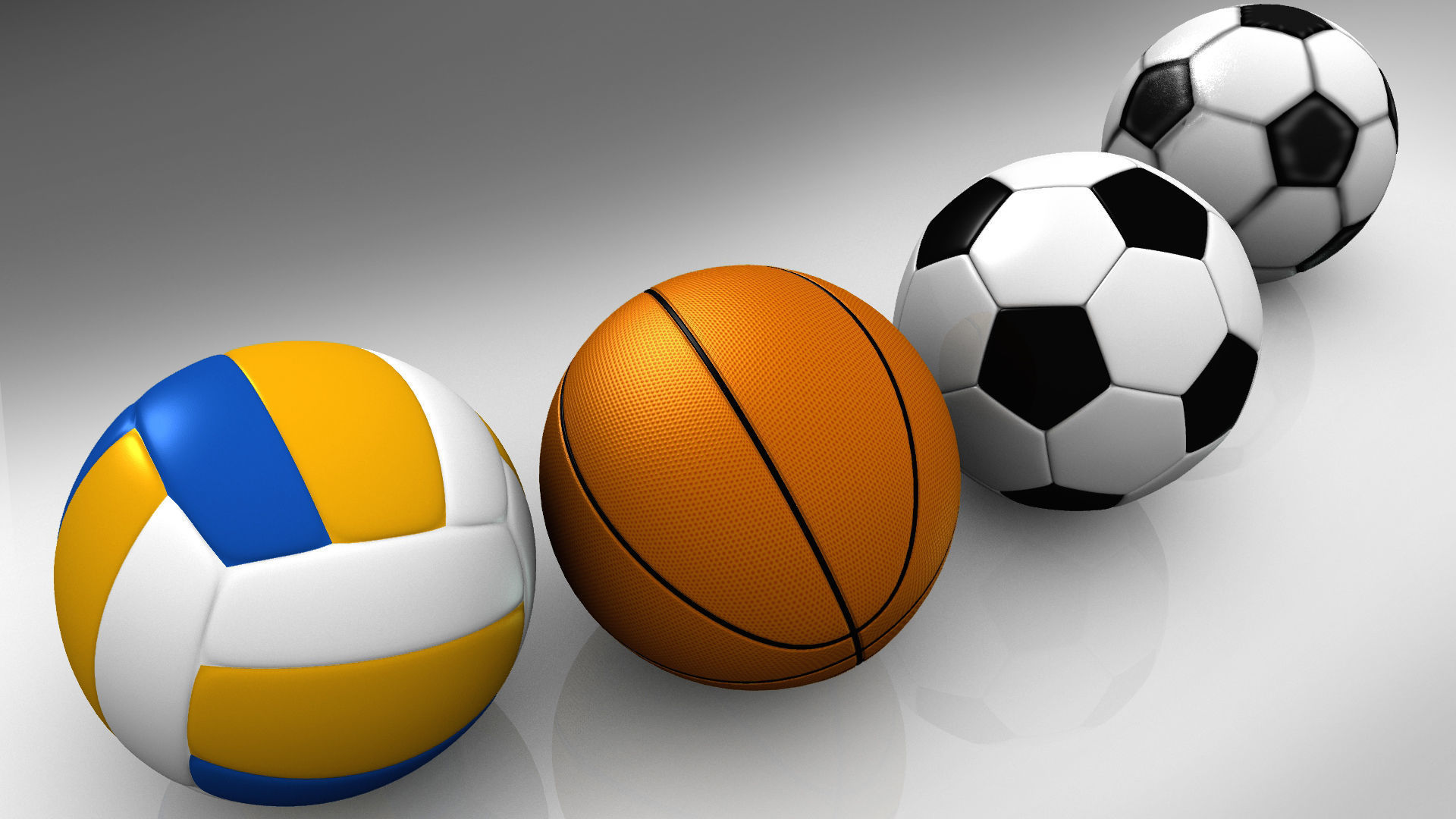 Balls Pack 3D model_3