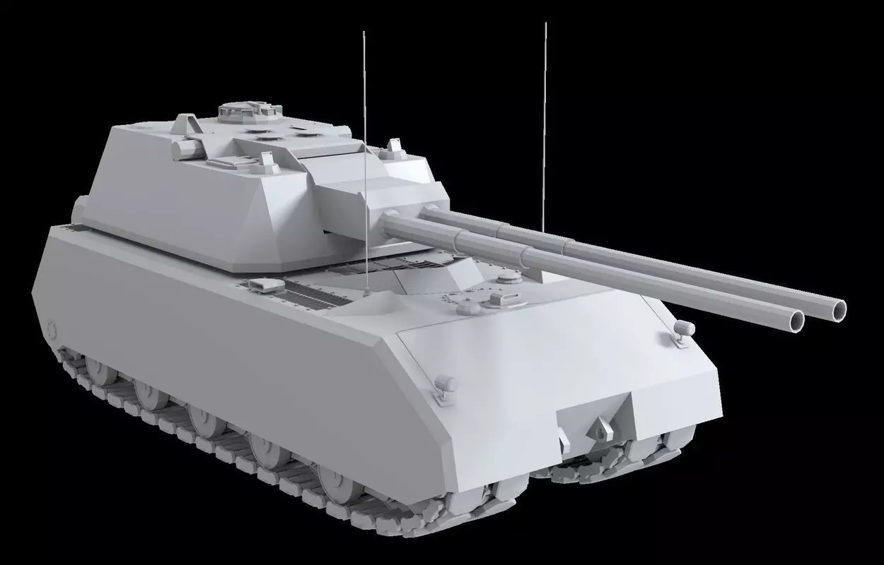 Tank 115 Free 3D print model