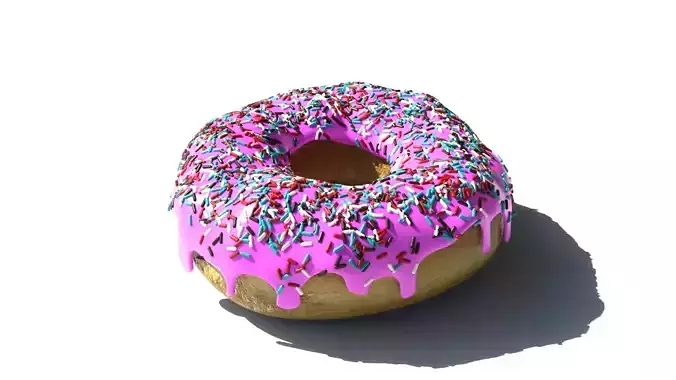 Donut with sprinkles