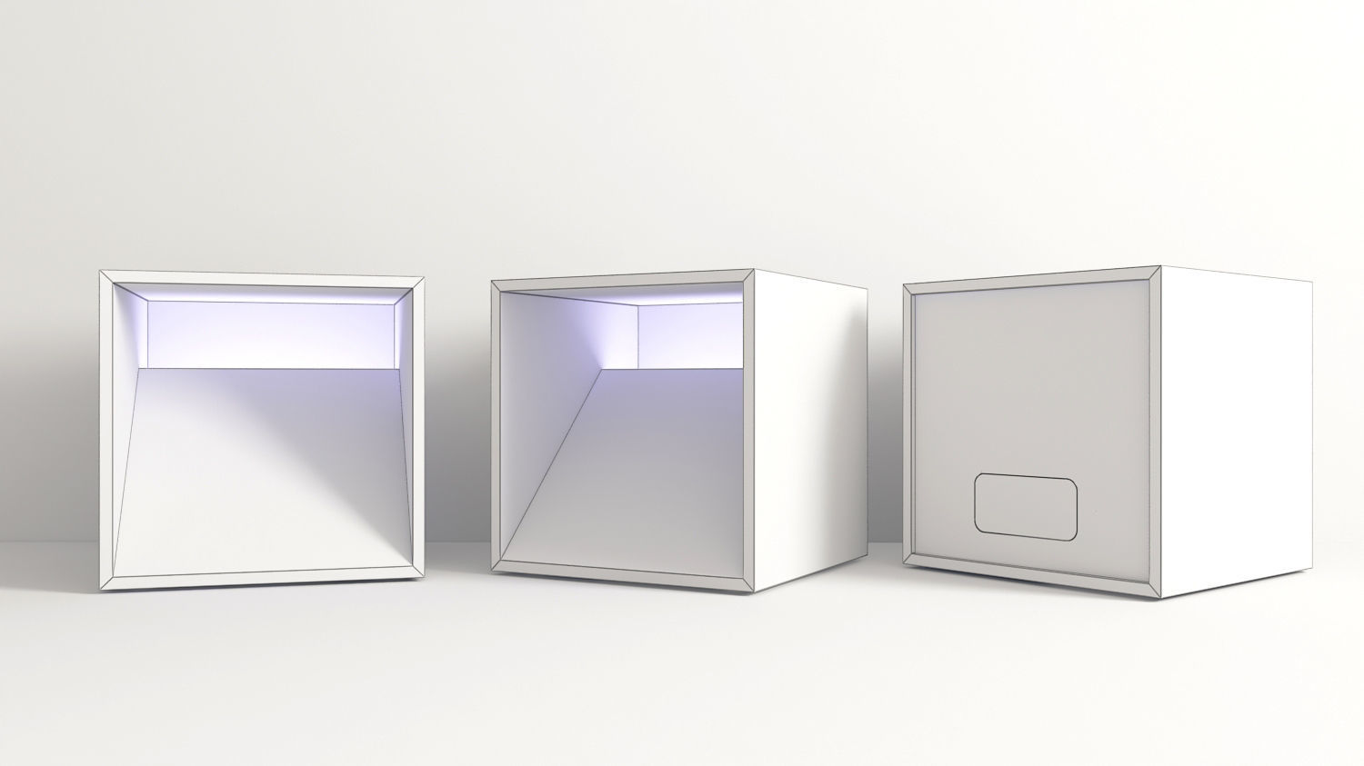 tab decor Low-poly 3D model_4