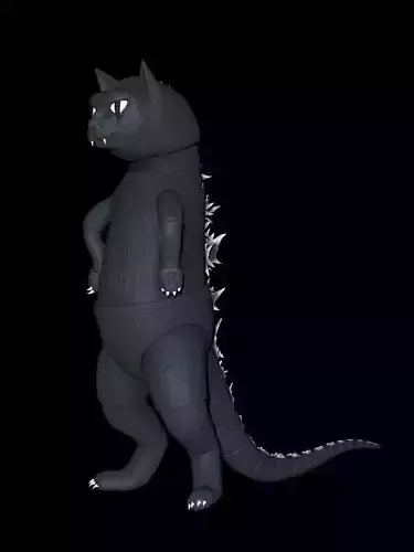 Joker Cat Godzilla 1955