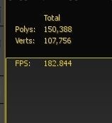 Cosmetic bottle set Low-poly 3D model_5