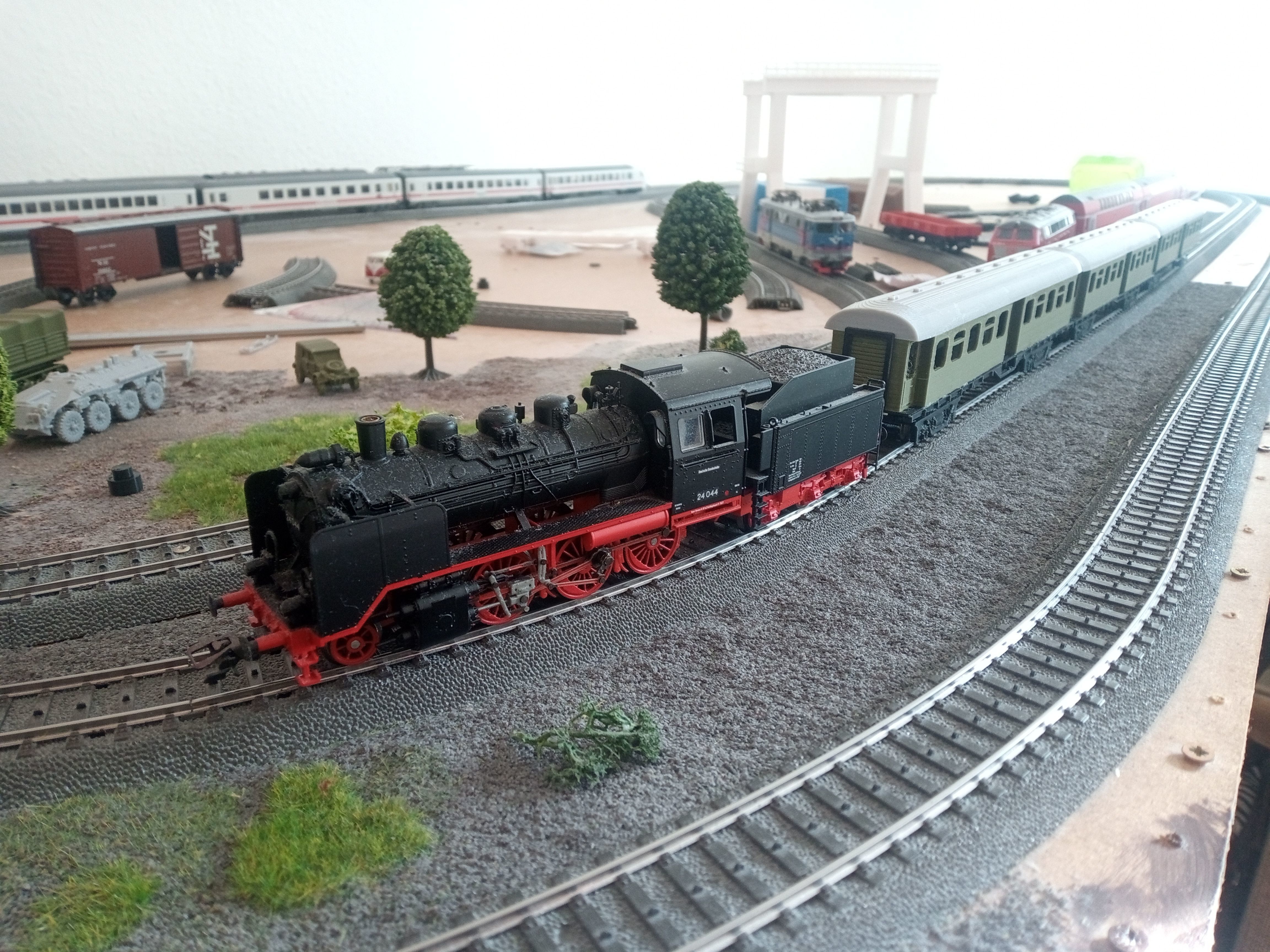 TRAIN CAR DB AB4YGE h0 scale 3D print model_2