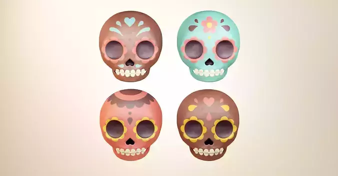Mexican Sugar Skulls