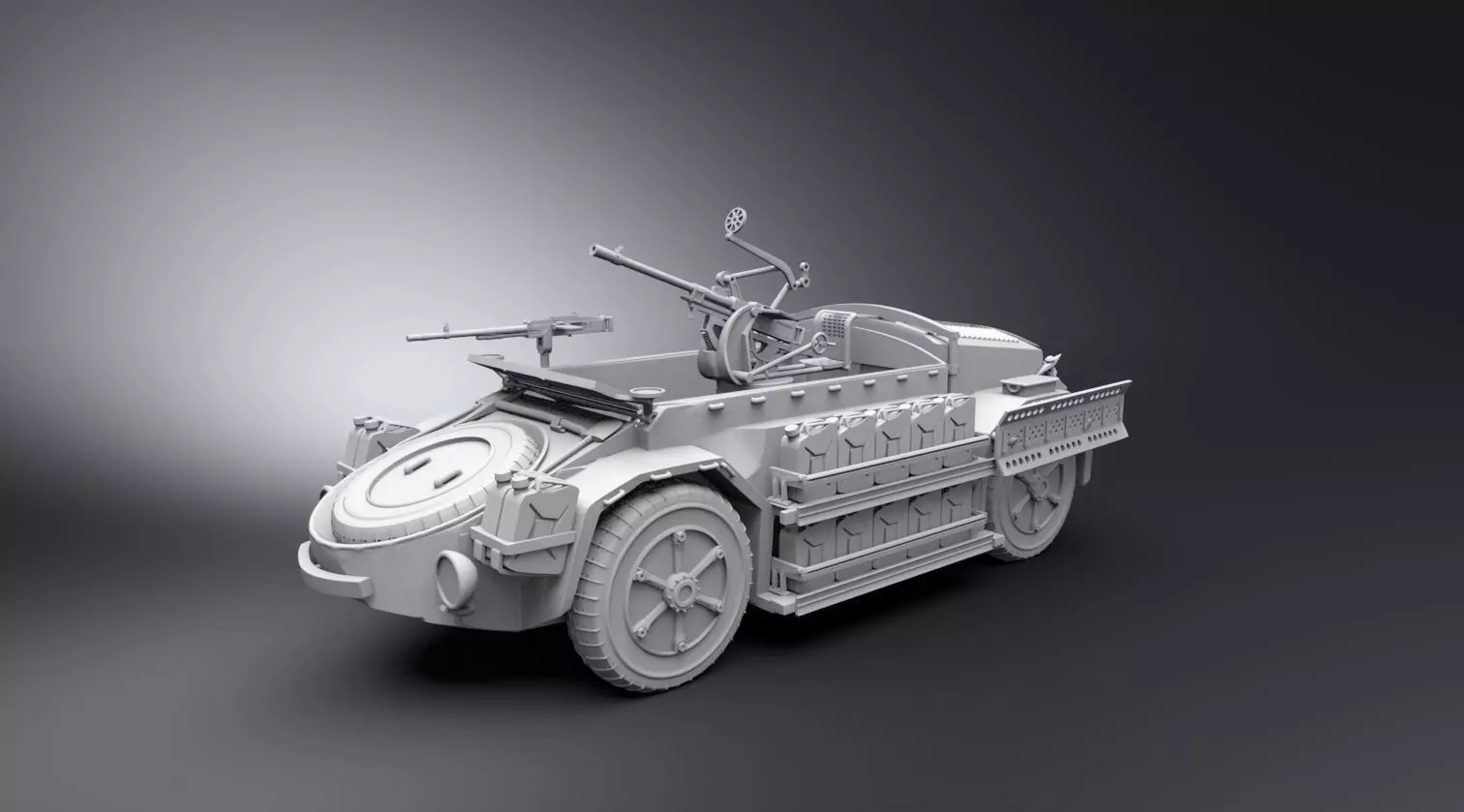 Fiat AS42 scale model 3D print model_0