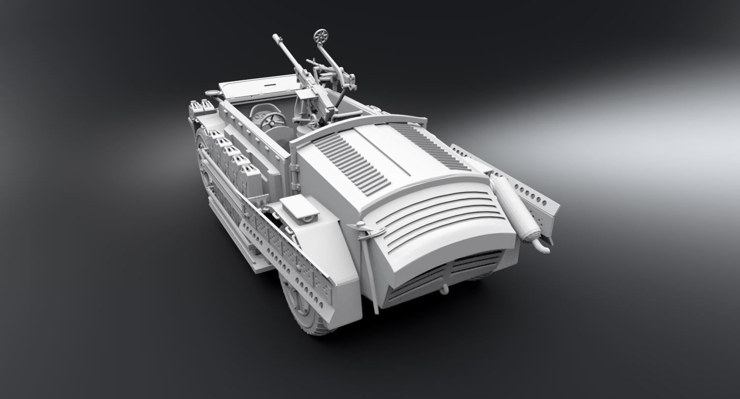 Fiat AS42 scale model 3D print model_2