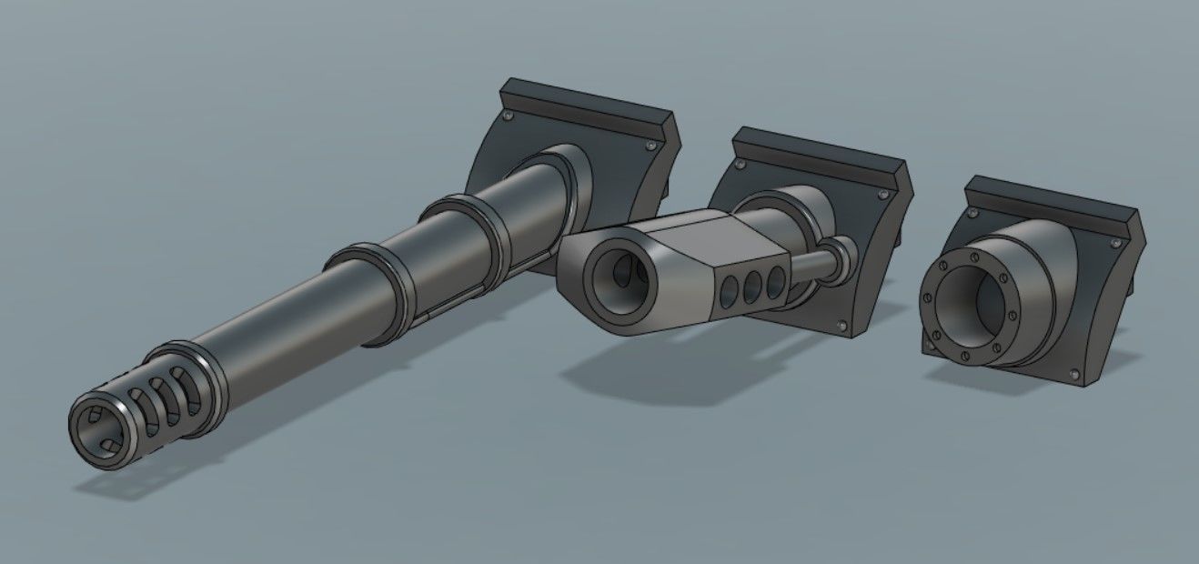 M-41 King Wolf MBT 3D print model_7