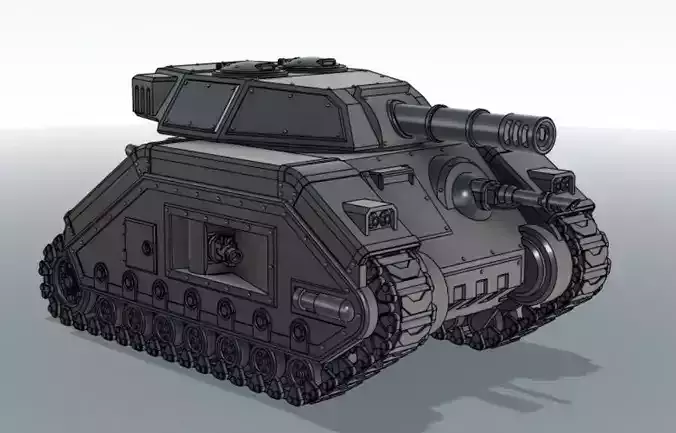 M-41 King Wolf MBT 3D print model M-41 King Wolf MBT 3D print model