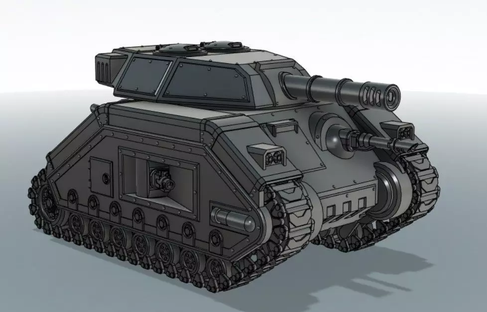 M-41 King Wolf MBT 3D print model_0
