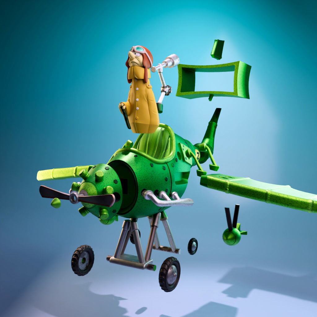 Zilly-Their Flying Machines 3D print model_5