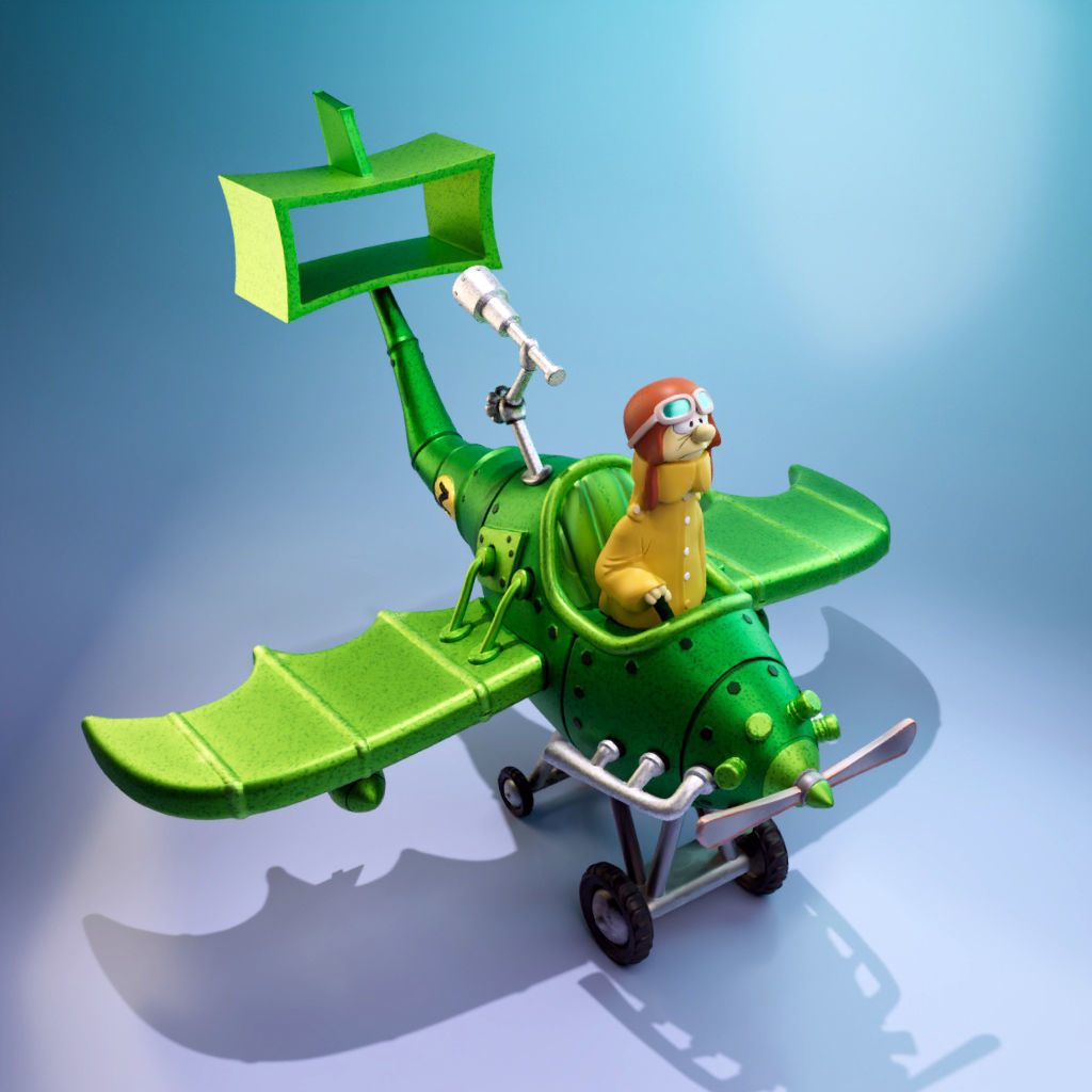 Zilly-Their Flying Machines 3D print model_4