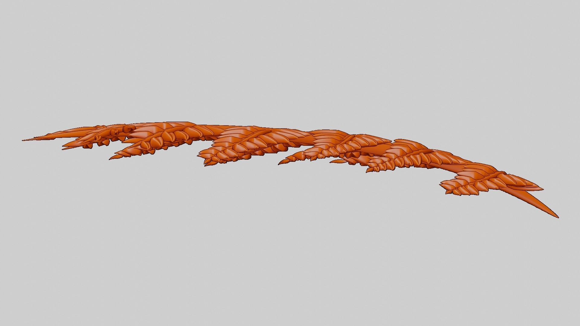 Fern Plant Branch 3D model_21