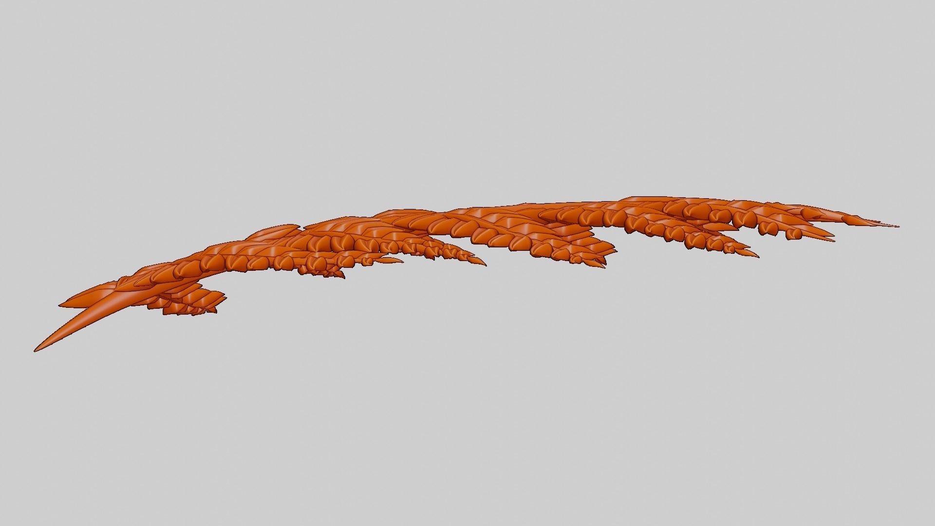Fern Plant Branch 3D model_22