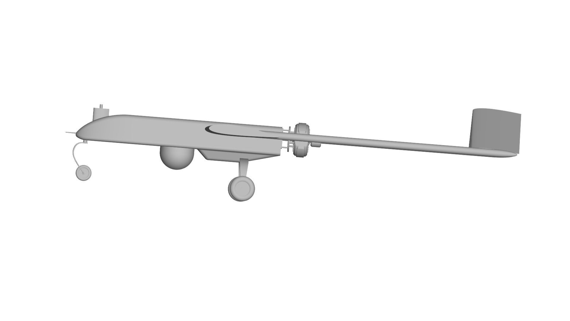 AAI RQ-7 Shadow 3D model_2