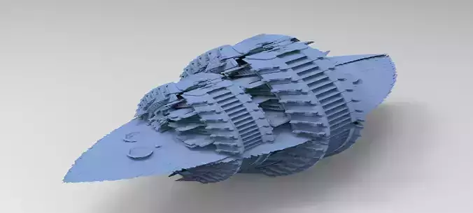 Art Deco Sci-Fi Temples  3 