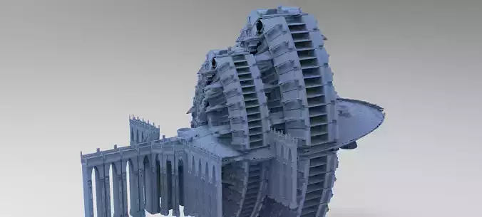 Art Deco Sci-Fi Temples 2