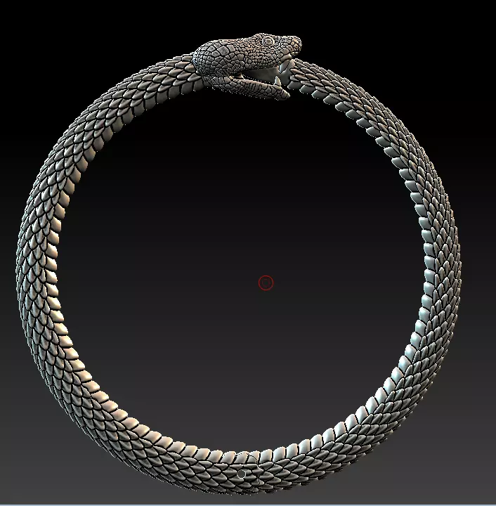 bracelecs snake 3D print model_0