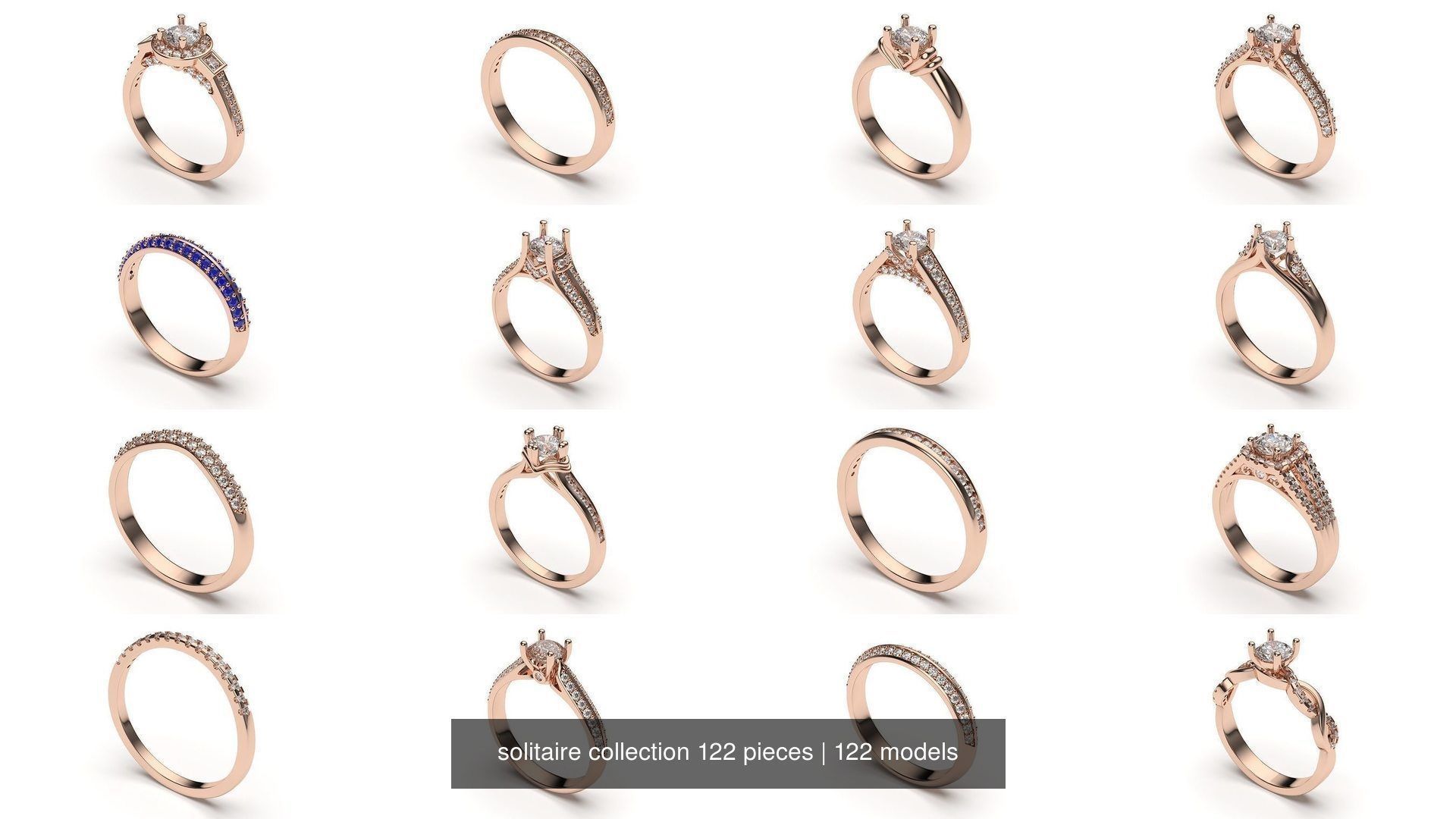 solitaire collection 122 pieces _2