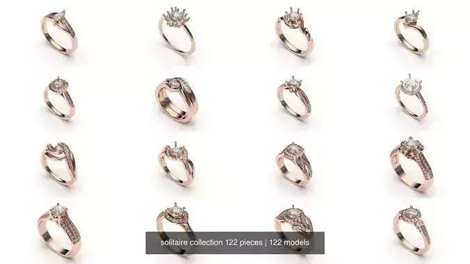 solitaire collection 122 pieces