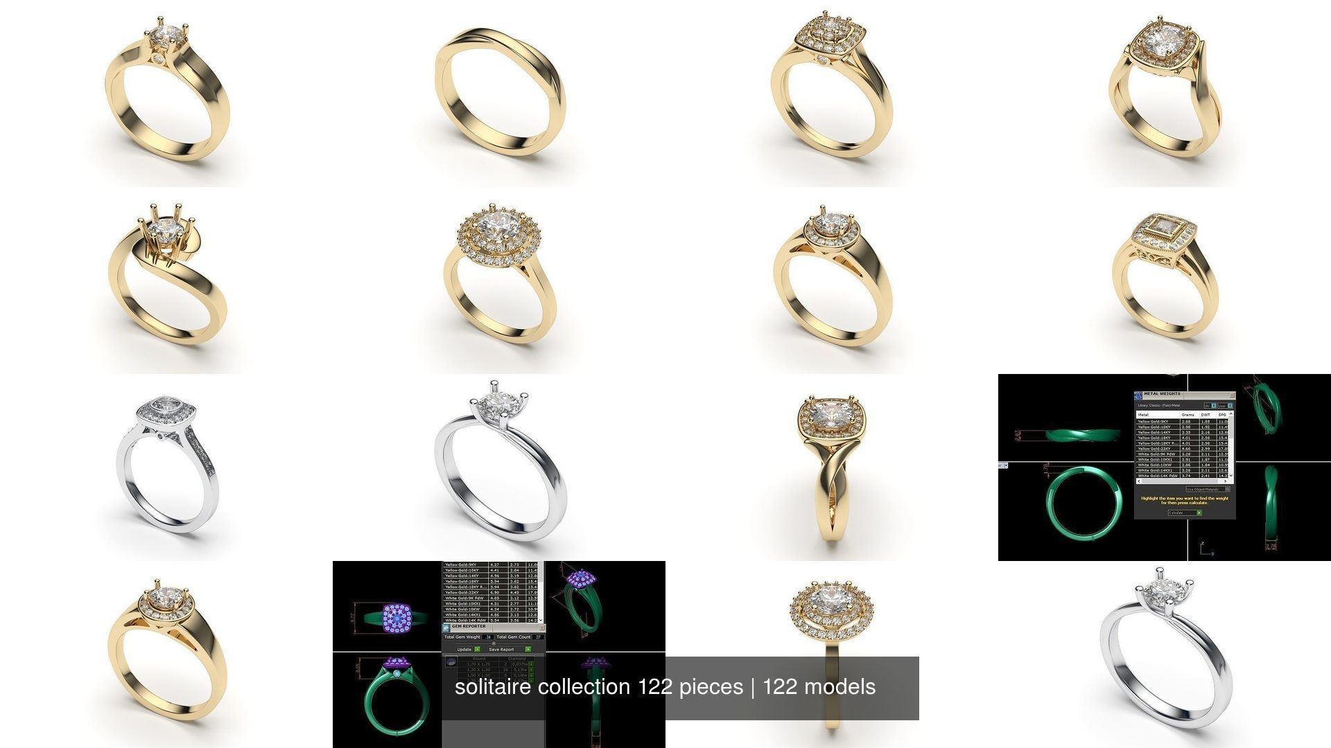 solitaire collection 122 pieces _14