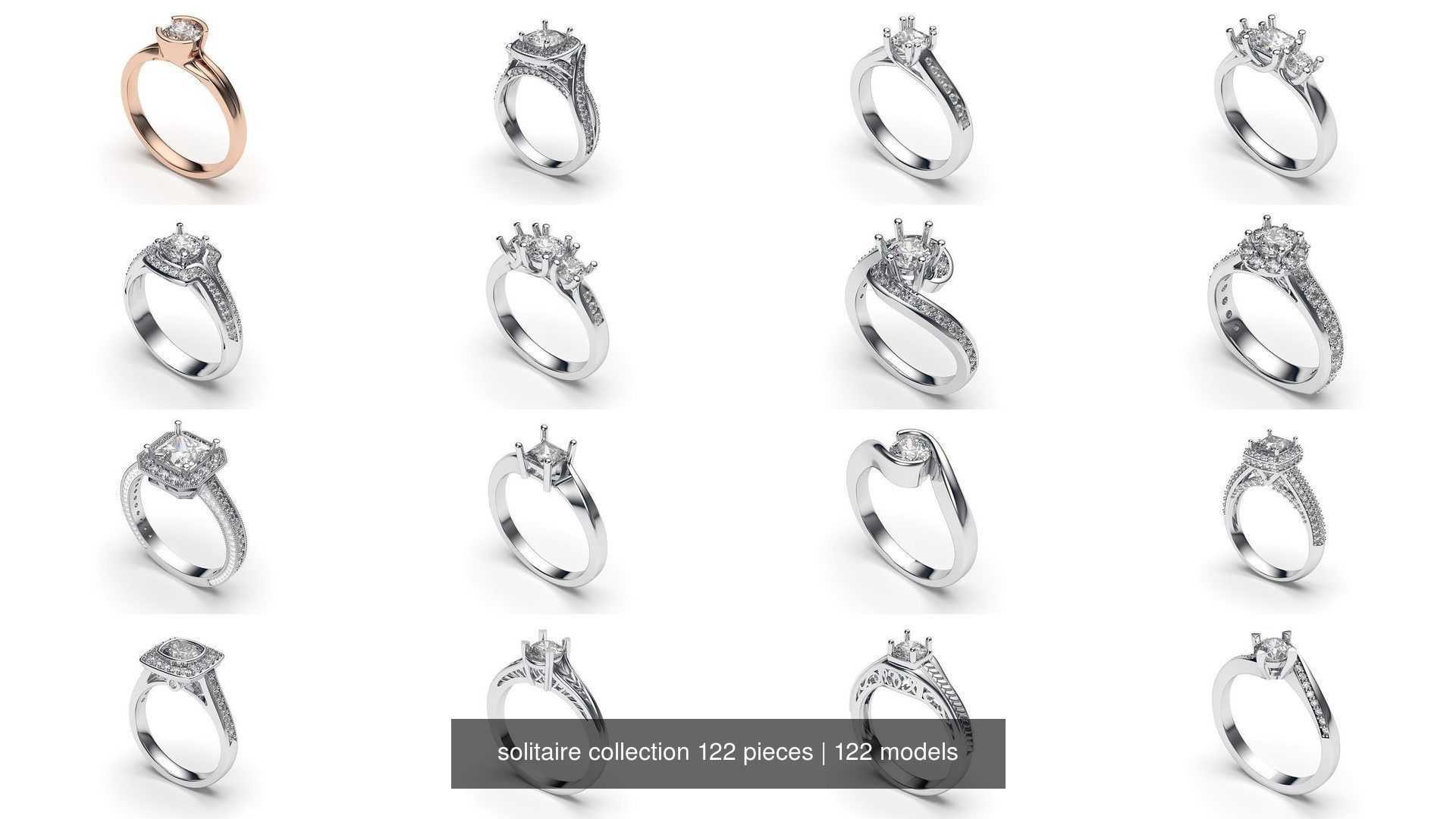 solitaire collection 122 pieces _6