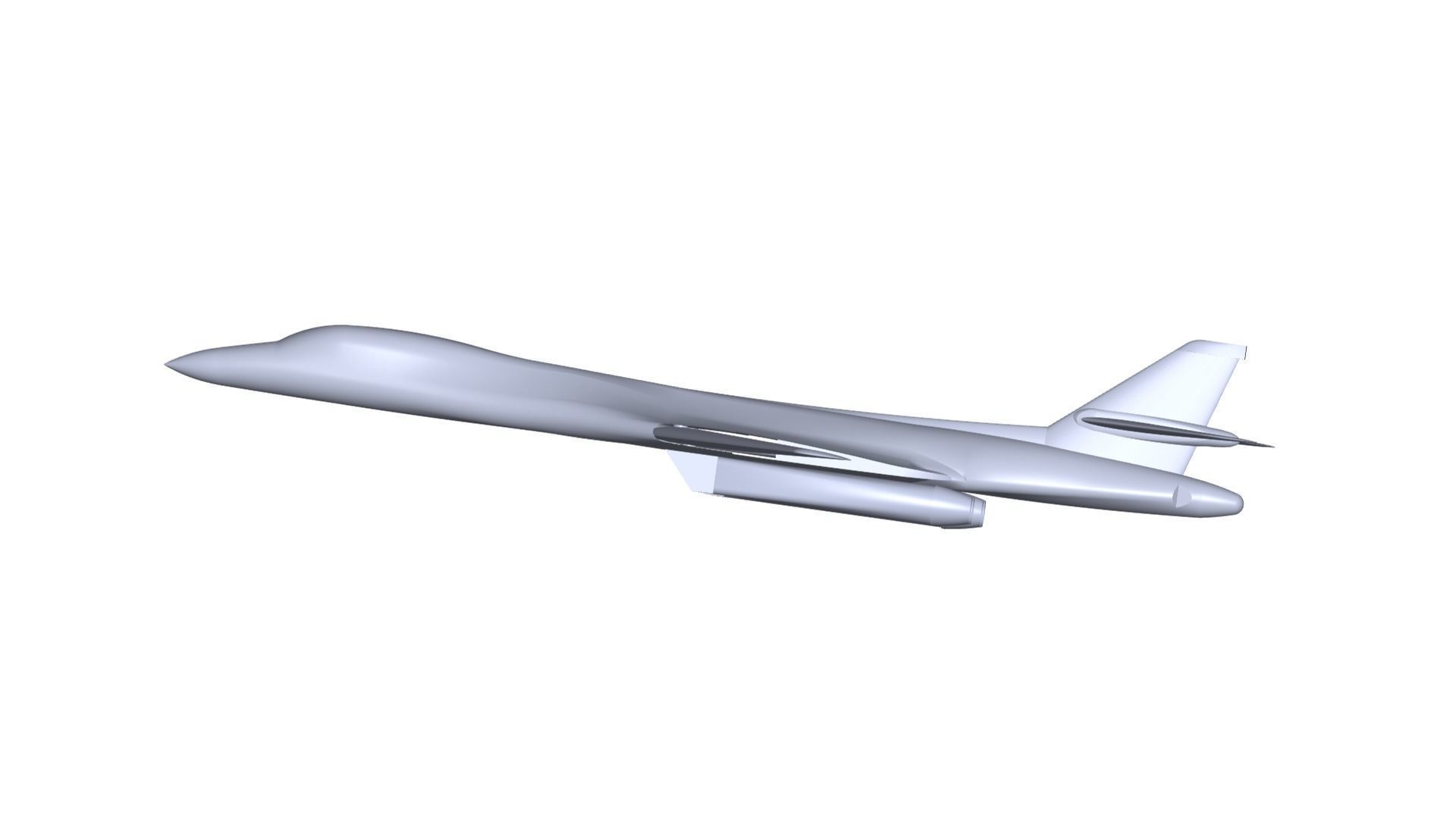 Rockwell B-1 Lancer 3D model_2