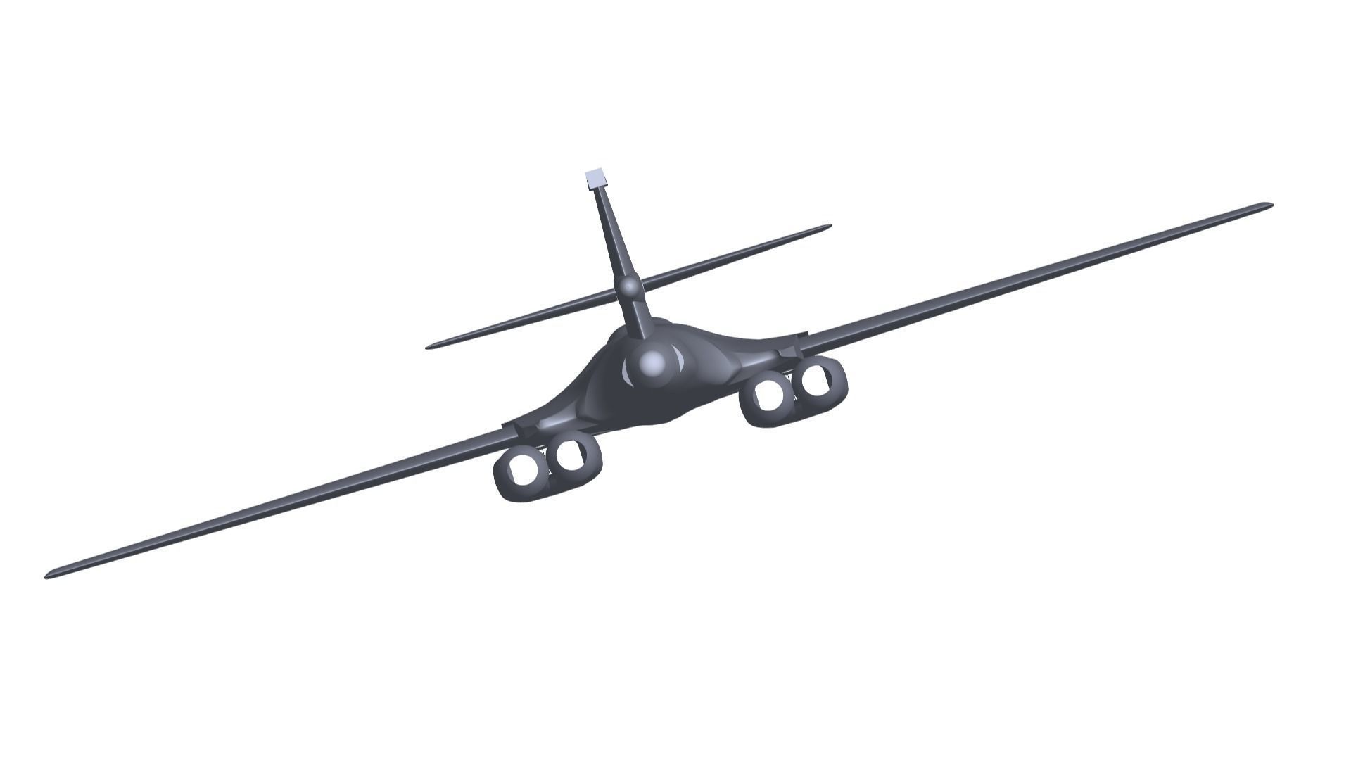 Rockwell B-1 Lancer 3D model_4