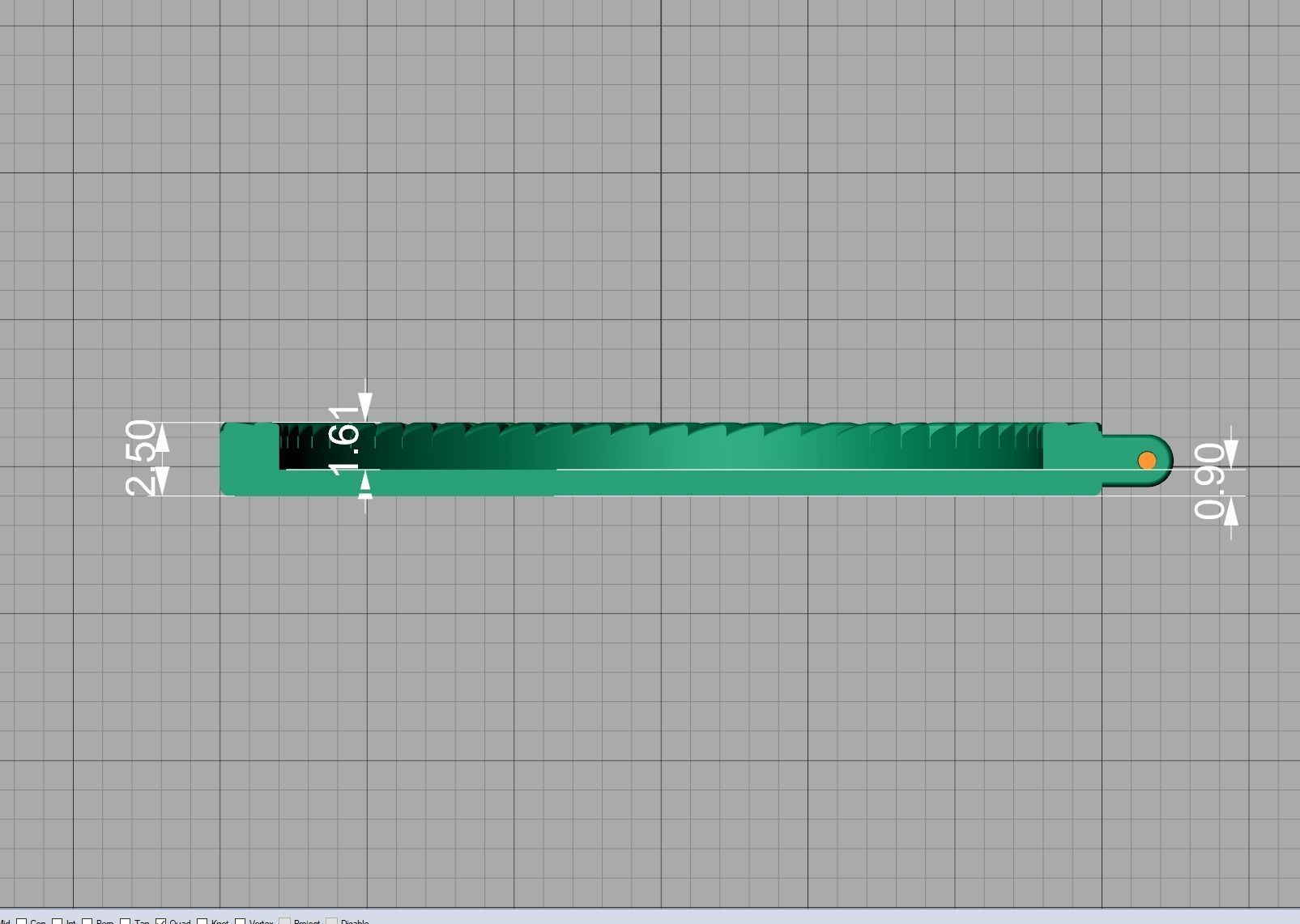 Memory Frame Pendant 30mm Round Memory Pendant 3D print model_17