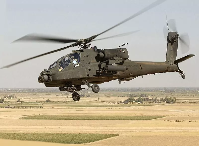 Boeing AH-64 Apache 3D model