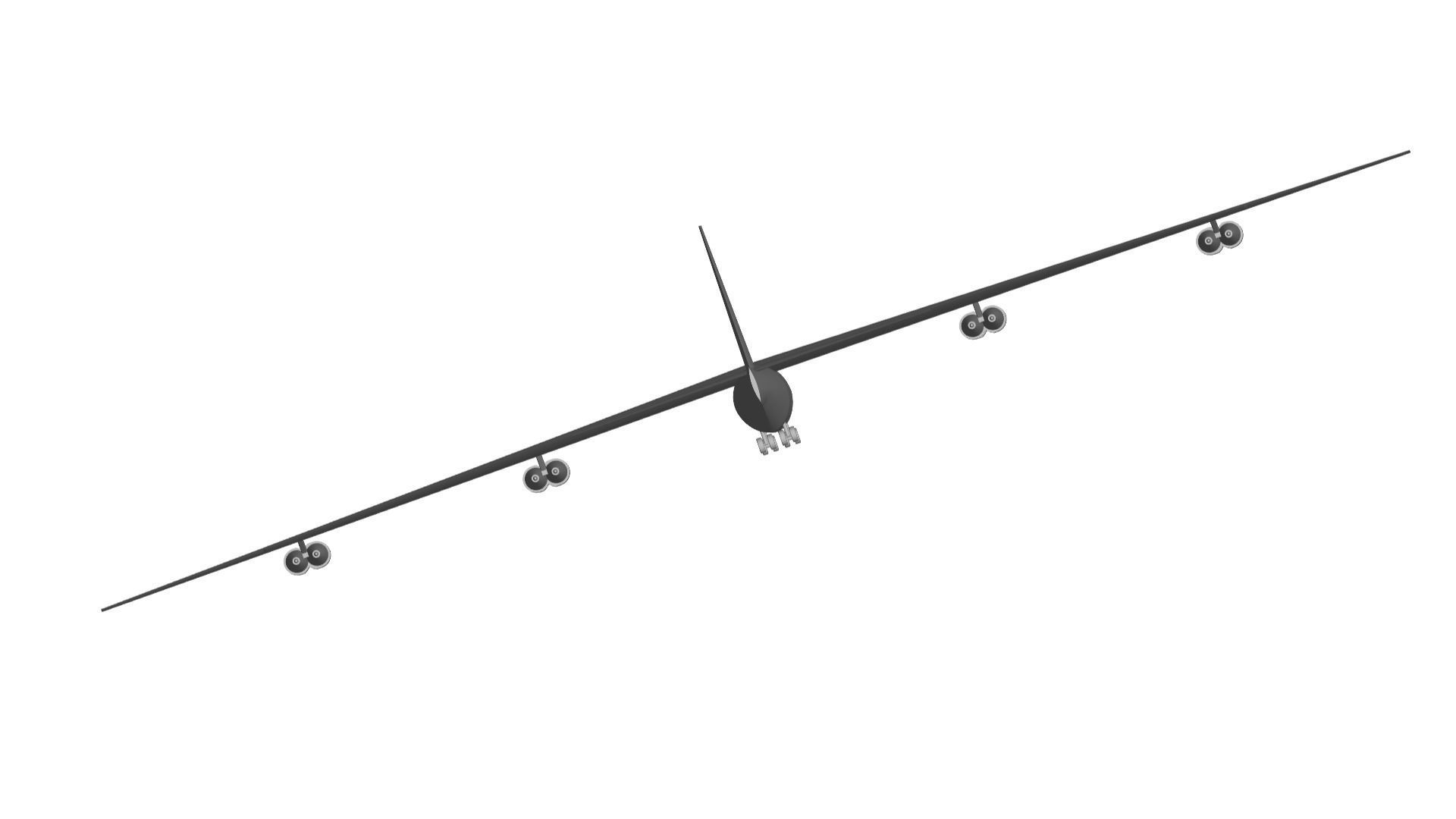 Boeing B-52 Stratofortress 3D model_3