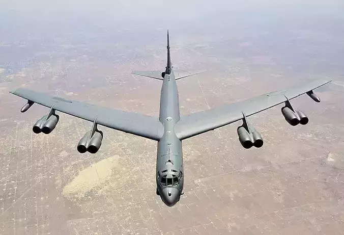 Boeing B-52 Stratofortress 3D model