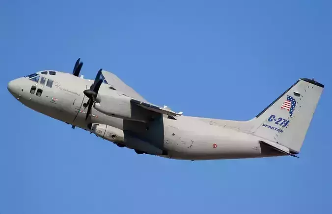 Alenia C-27J Spartan 3D model