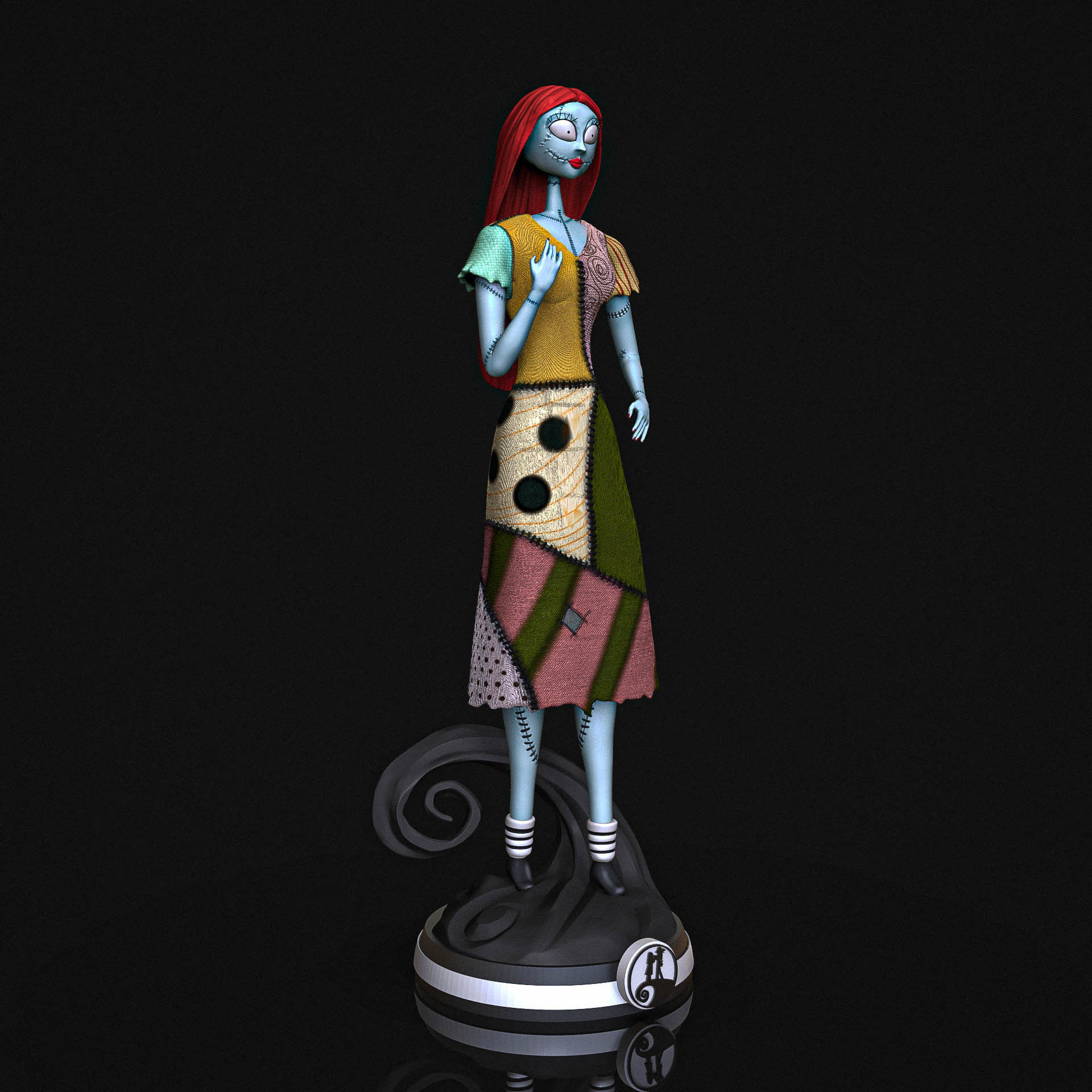 Sally - THE NIGHTMARE BEFORE CHRISTMAS 3D print model_3
