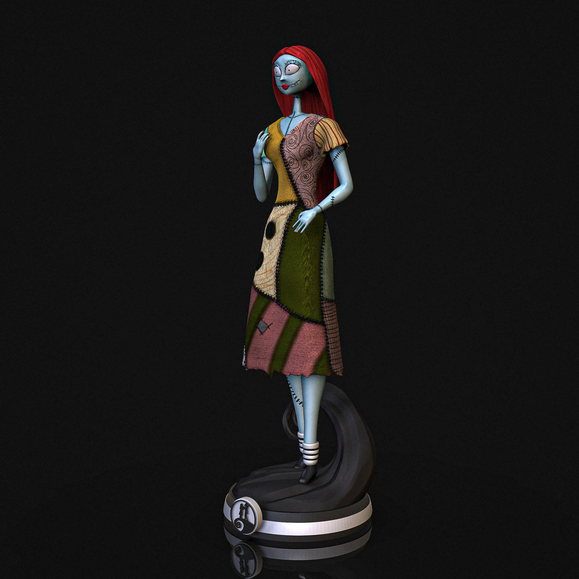 Sally - THE NIGHTMARE BEFORE CHRISTMAS 3D print model_2