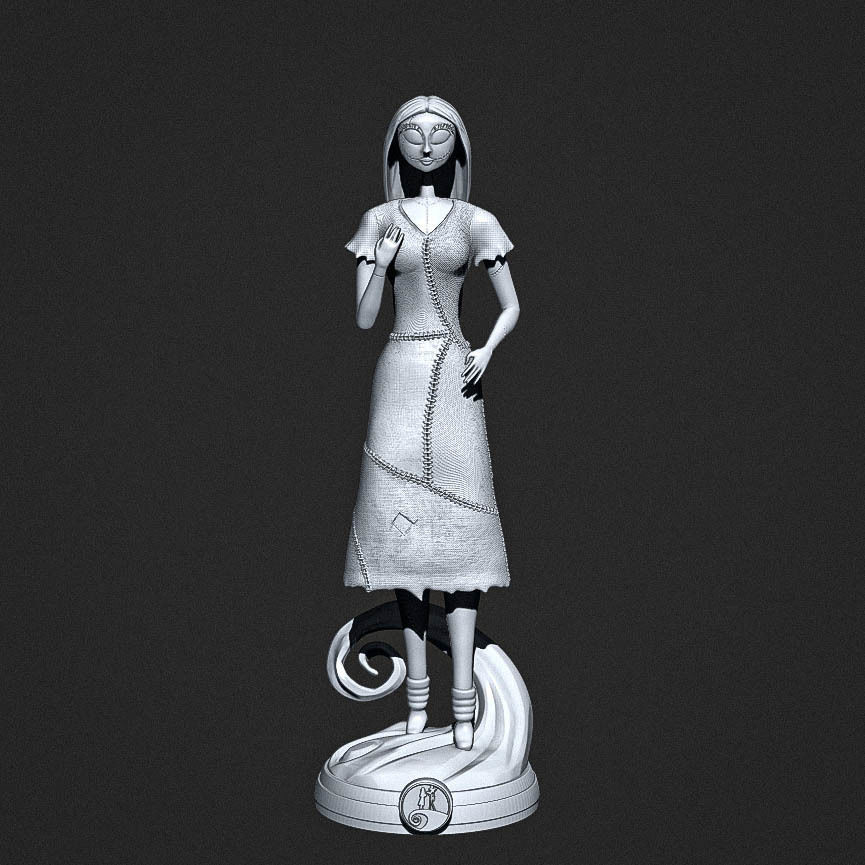 Sally - THE NIGHTMARE BEFORE CHRISTMAS 3D print model_4