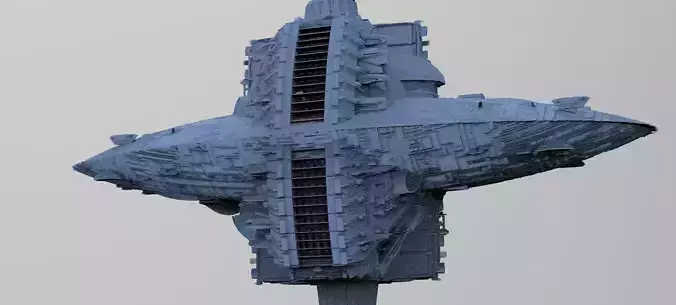 Art Deco Sci-Fi Mothership