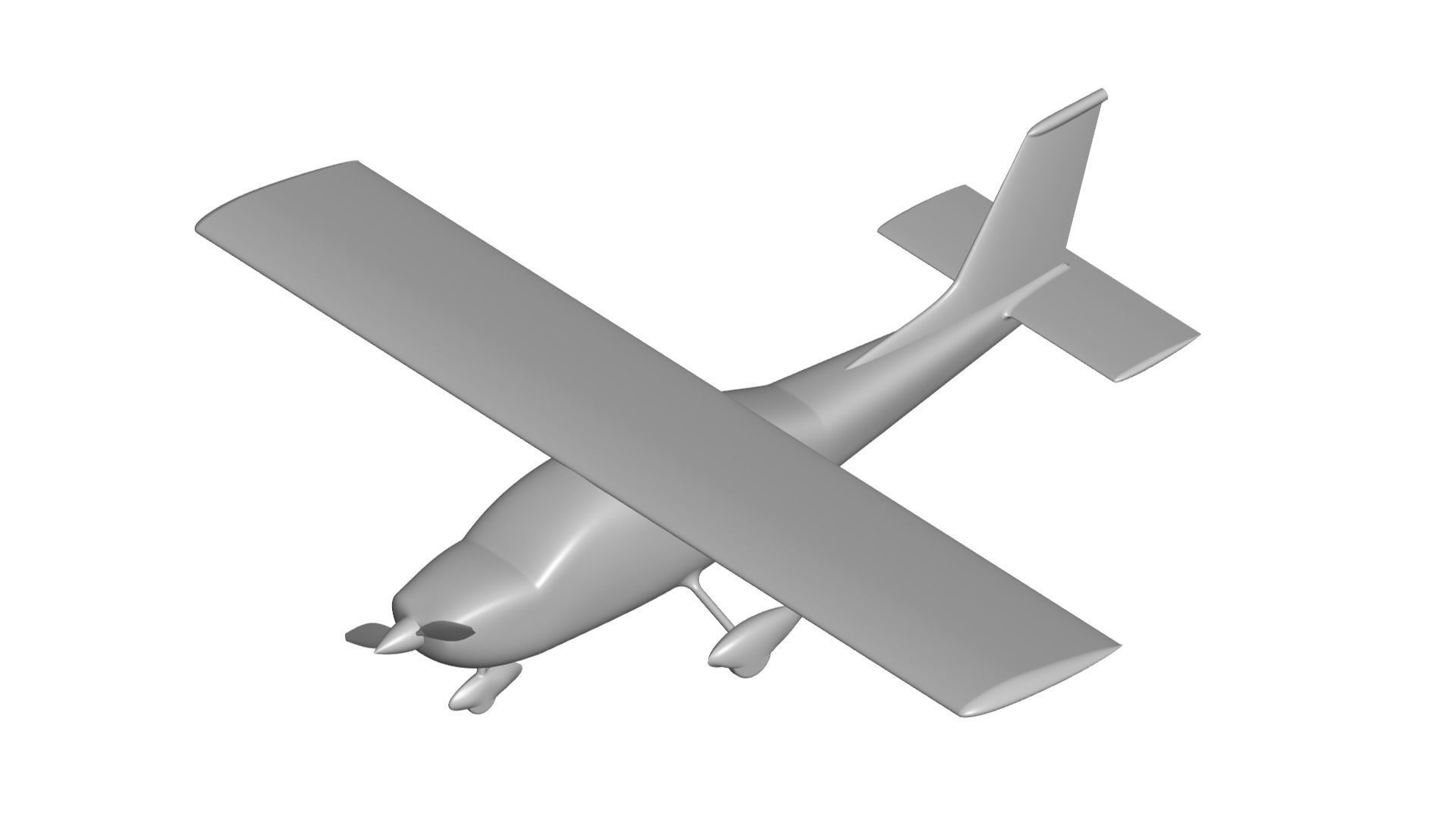 Cessna 177 Cardinal 3D model_1