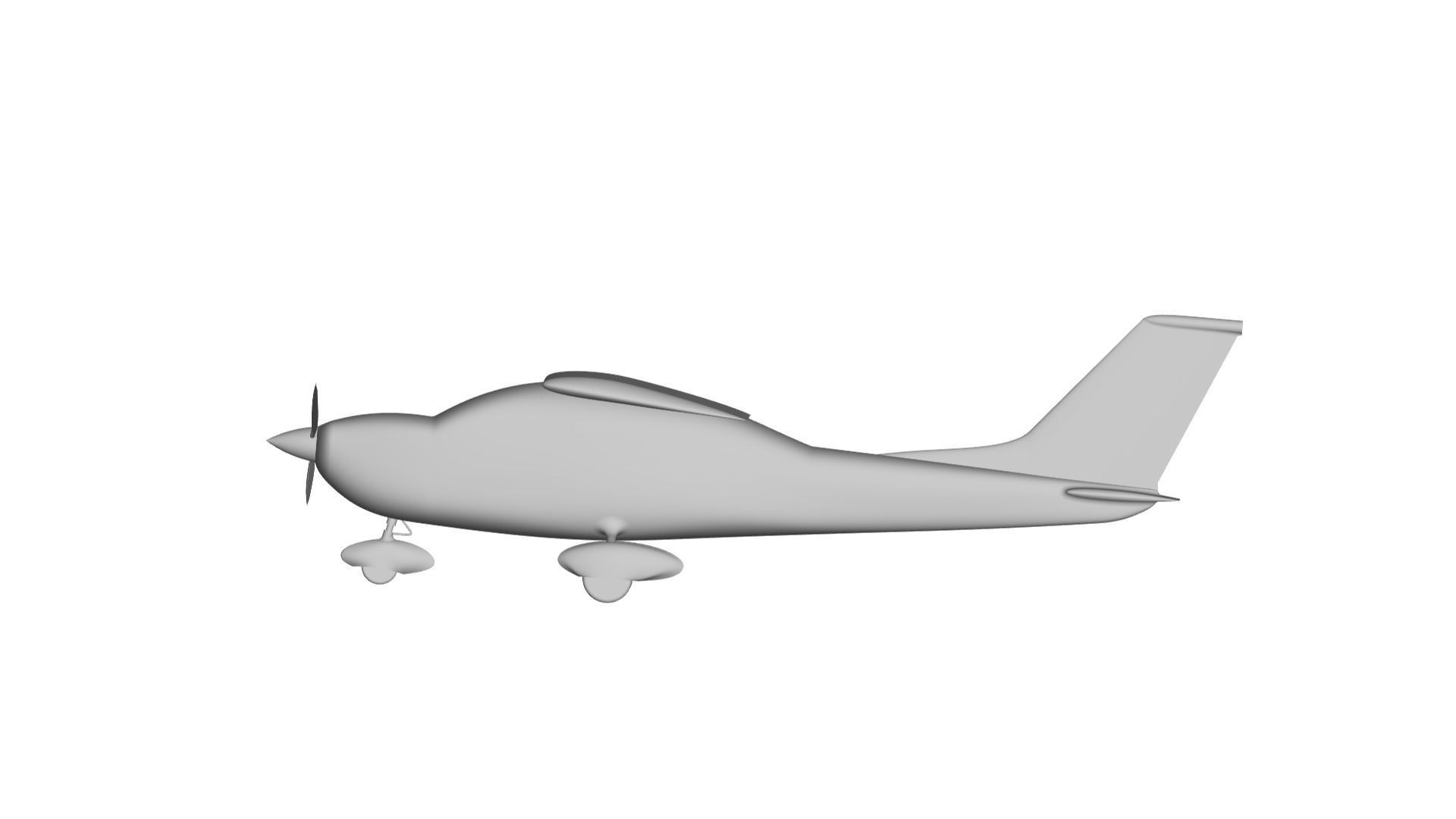 Cessna 177 Cardinal 3D model_2