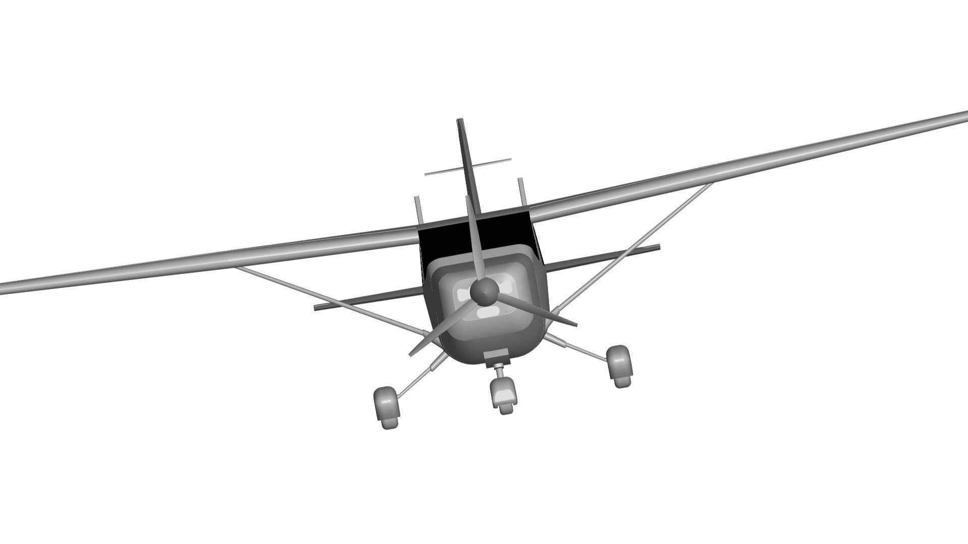 Cessna 182 Skylane 3D model_3