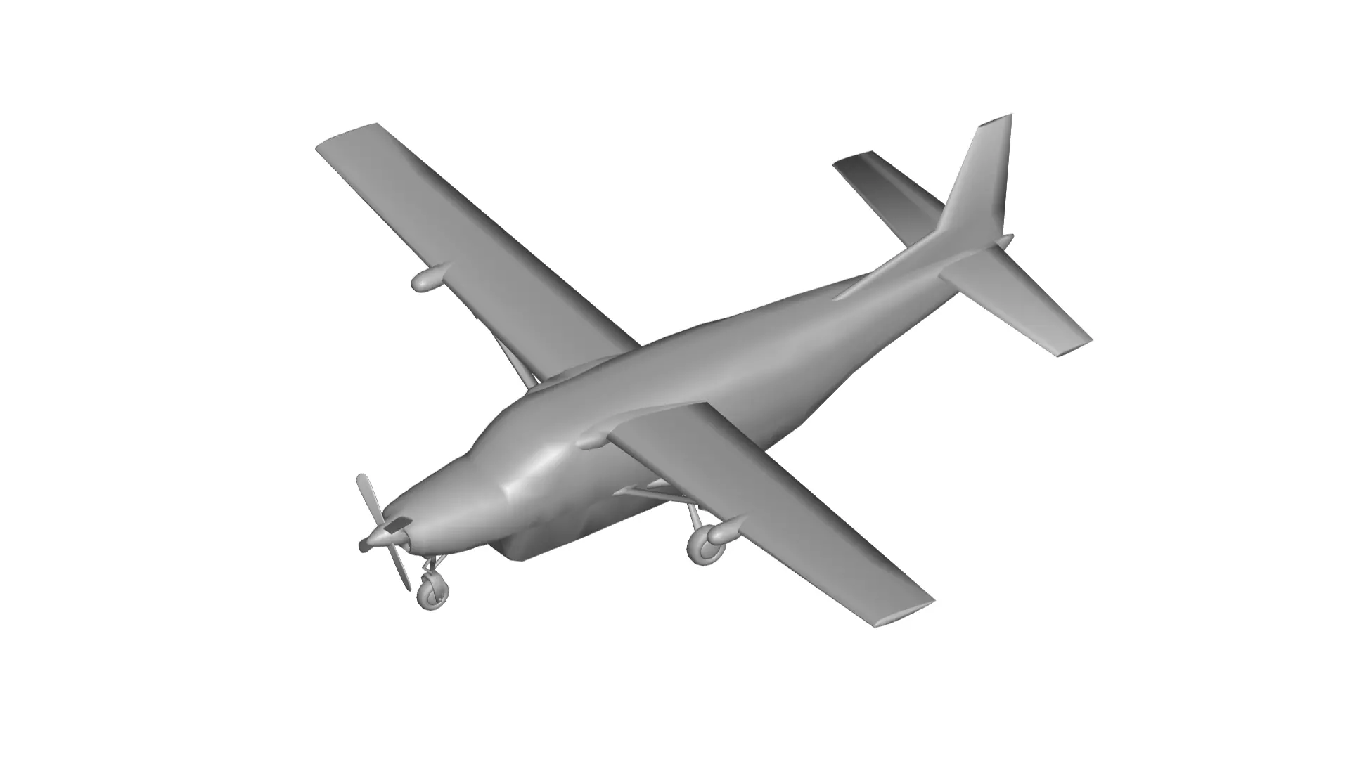 Cessna 208 3D model