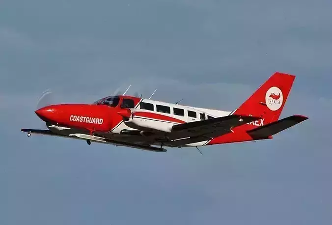 Cessna 404 Titan 3D model