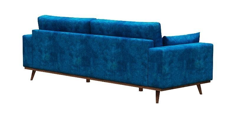 Sofa 3 seater Low-poly 3D model_4