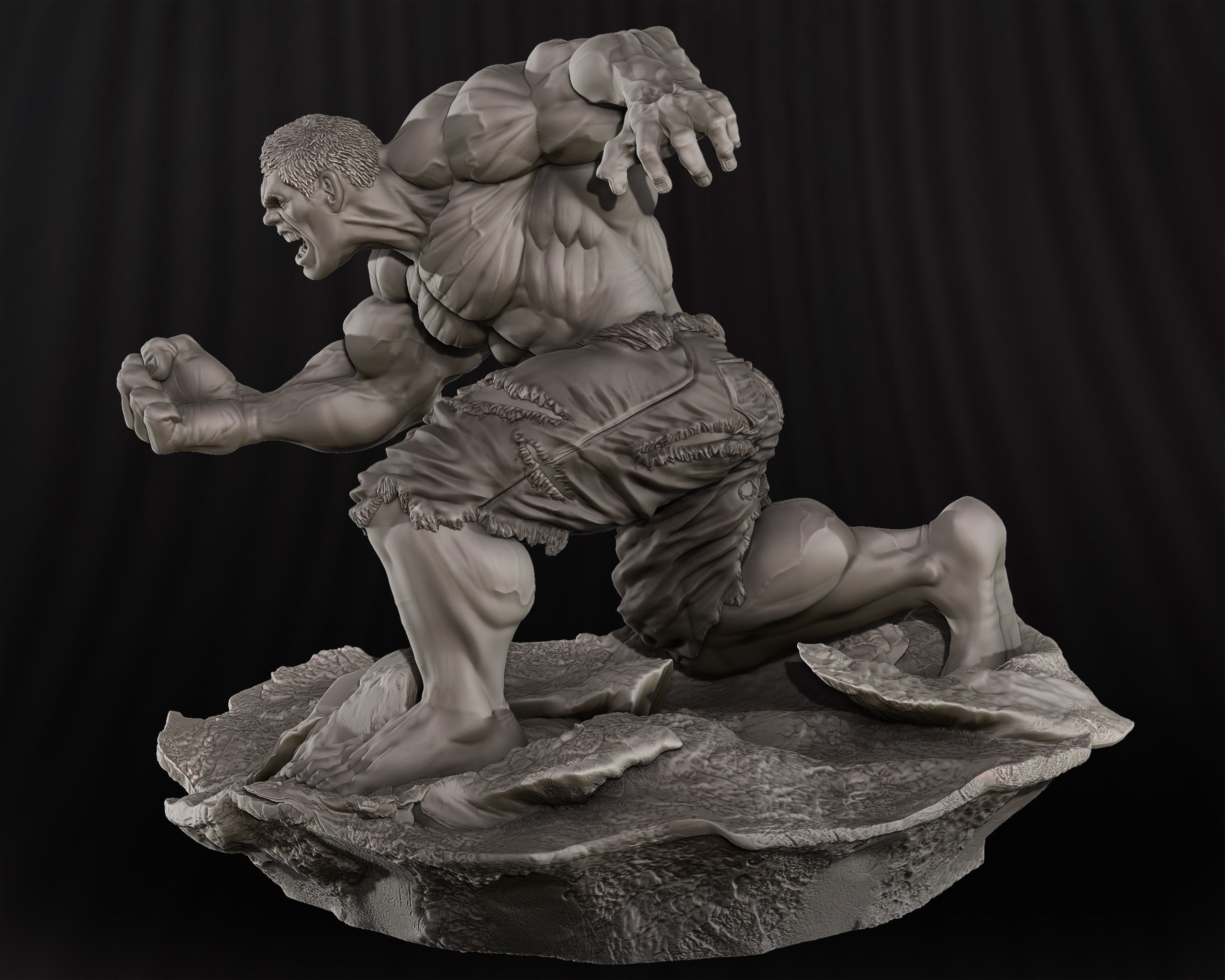 HULK  for 3D printing 3D print model_1