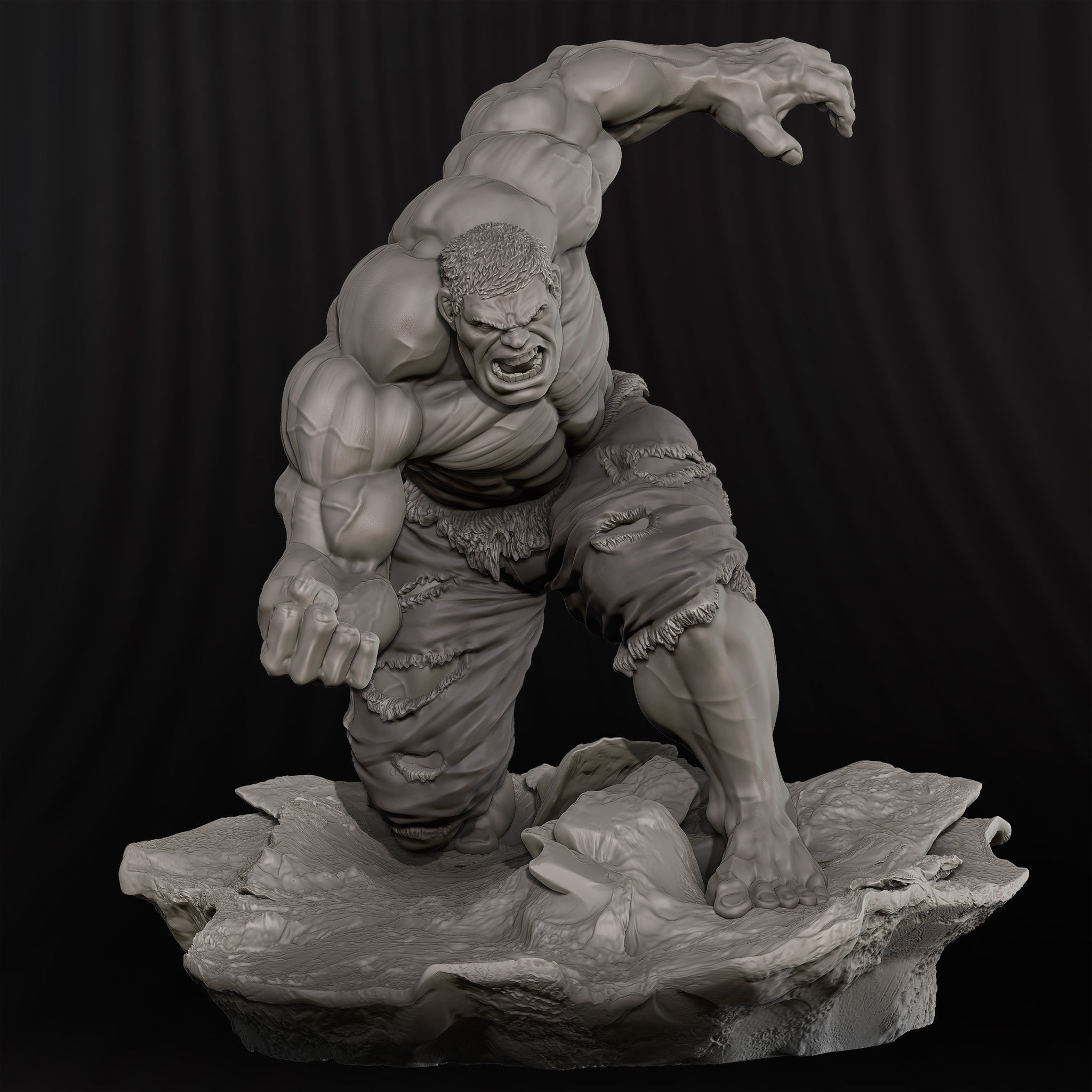 HULK  for 3D printing 3D print model_5
